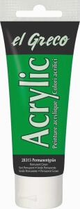 KREUL el Greco Acrylic Permanentgrün 75 ml Tube
