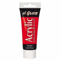 KREUL el Greco Acrylic Echtrot 75 ml Tube