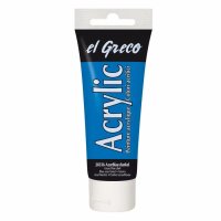 KREUL el Greco Acrylic Azurblau dunkel 75 ml Tube
