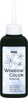 KREUL Window Color Konturenfarbe Schwarz 80 ml