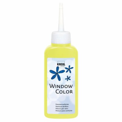 KREUL Window Color Leucht-Gelb 80 ml