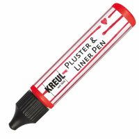 KREUL Pluster & Liner Pen Erdbeere 29 ml
