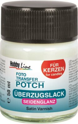 KREUL Foto Transfer Potch Überzugslack für Kerzen 50 ml
