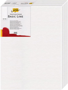 SOLO GOYA Stretched Canvas Basic Line 3er Set 40 x 50 cm