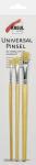 KREUL Universalpinsel Borste flach 3er Set