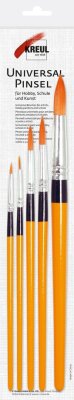 KREUL Universalpinsel Synthetics rund 5er Set