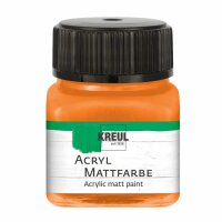 KREUL Acryl Mattfarbe Orange 20 ml