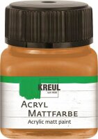 KREUL Acryl Mattfarbe Ocker 20 ml