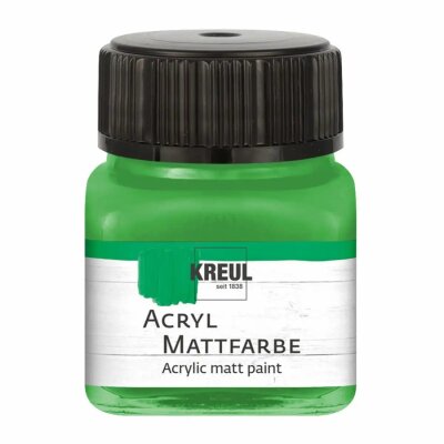 KREUL Acryl Mattfarbe Hellgrün 20 ml