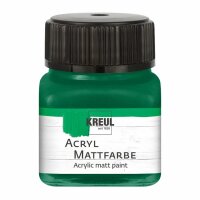 KREUL Acryl Mattfarbe Grün 20 ml