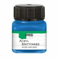 KREUL Acryl Mattfarbe Enzianblau 20 ml