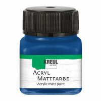 KREUL Acryl Mattfarbe Kobaltblau 20 ml