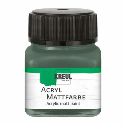KREUL Acryl Mattfarbe Russischgrün 20 ml