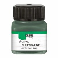 KREUL Acryl Mattfarbe Russischgrün 20 ml