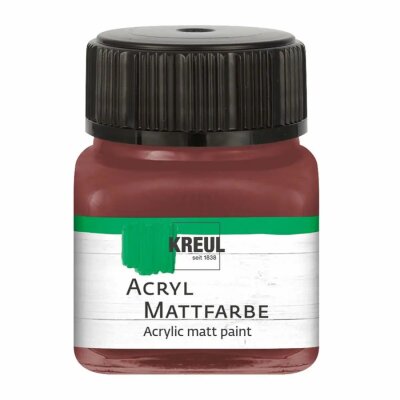 KREUL Acryl Mattfarbe Rehbraun 20 ml