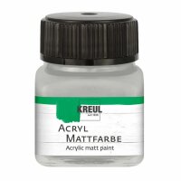 KREUL Acryl Mattfarbe Silber 20 ml