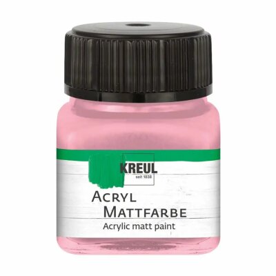 KREUL Acryl Mattfarbe Pastellrosa 20 ml