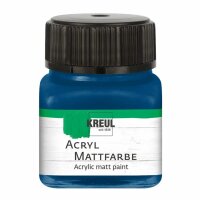 KREUL Acryl Mattfarbe Dunkelblau 20 ml
