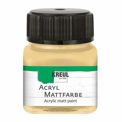KREUL Acryl Mattfarbe Cappuccino 20 ml