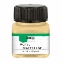 KREUL Acryl Mattfarbe Cappuccino 20 ml