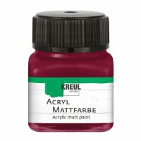 KREUL Acryl Mattfarbe Weinrot 20 ml