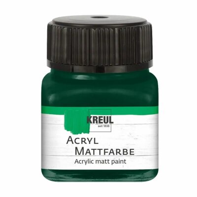 KREUL Acryl Mattfarbe Tannengrün 20 ml