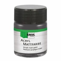 KREUL Acryl Mattfarbe Graphitgrau 50 ml