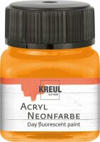 KREUL Acryl Neonfarbe Neonorange 20 ml