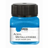 KREUL Acryl Metallicfarbe Blau 20 ml