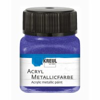 KREUL Acryl Metallicfarbe Violett 20 ml