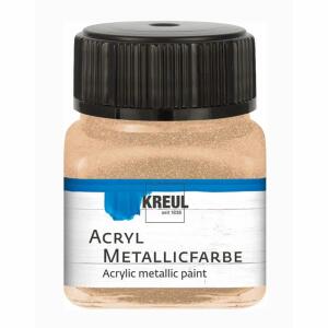KREUL Acryl Metallicfarbe Champagner 20 ml