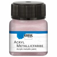 KREUL Acryl Metallicfarbe Roségold 20 ml