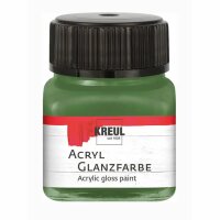 KREUL Acryl Glanzfarbe Olivgrün 20 ml