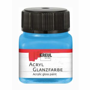 KREUL Acryl Glanzfarbe Himmelblau 20 ml