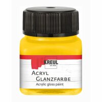 KREUL Acryl Glanzfarbe Sonnengelb 20 ml