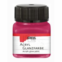 KREUL Acryl Glanzfarbe Bordeaux 20 ml