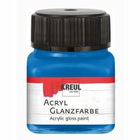 KREUL Acryl Glanzfarbe Blau 20 ml