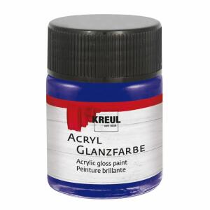 KREUL Acryl Glanzfarbe Dunkelblau 50 ml