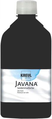 KREUL Javana Seidenmalfarbe Schwarz 1 Ltr.