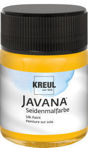 KREUL Javana Seidenmalfarbe Sonnengelb 50 ml