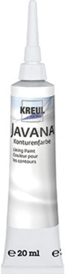 KREUL Javana Konturenfarbe Weiß 20 ml Tube SB