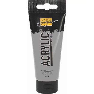 SOLO GOYA Acrylic Neutralgrau 100 ml Tube