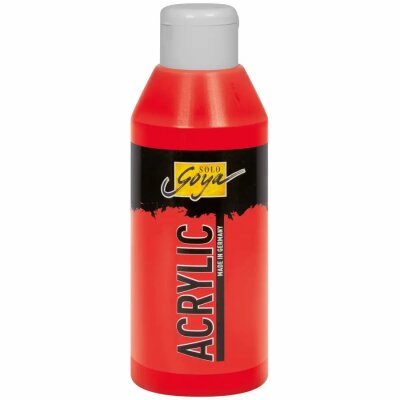 SOLO GOYA Acrylic Zinnoberrot 250 ml
