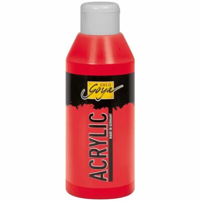 SOLO GOYA Acrylic Echtrot 250 ml