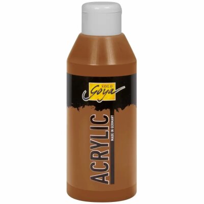 SOLO GOYA Acrylic Oxydbraun dunkel 250 ml