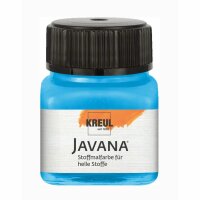 KREUL Javana Stoffmalfarbe für helle Stoffe Azurblau...