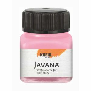 KREUL Javana Stoffmalfarbe für helle Stoffe Rosa 20 ml