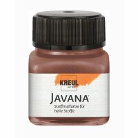 KREUL Javana Stoffmalfarbe für helle Stoffe Rehbraun...