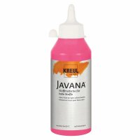 KREUL Javana Stoffmalfarbe für helle Stoffe Pink 250 ml