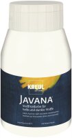 KREUL Javana Stoffmalfarbe für helle und dunkle Stoffe Weiß 500 ml